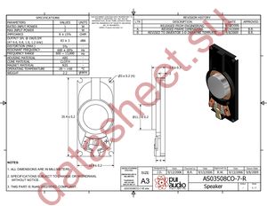 AS03508CO-7-R datasheet  